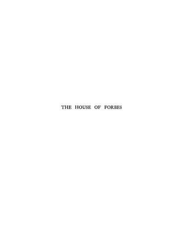 FORBES: The House of Forbes 1937