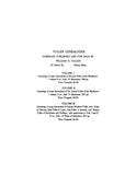 FULLER: Genealogy of some descendants of Capt. Matthew Fuller, John of Newton, John of Lynn, etc, With supplement to vol. I & II 1914