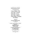 FULLER: Genealogy of some descendants of Capt. Matthew Fuller, John of Newton, John of Lynn, etc, With supplement to vol. I & II 1914