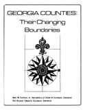 COUNTIES, GA: Georgia Counties: Their Changing Boundaries (Softcover)