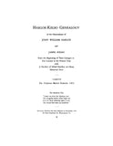 HARLOE - Kelso Genealogy of the Descendants of John William Harloe and James Kelso from the beginning of their lineages in this country to the present time (1943)