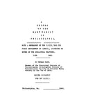 HART: Record of the Hart family of Philadelphia, with a genealogy of the family 1920