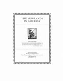 HOWLAND: The Howlands in America 1939