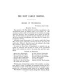HOYT: Record of the Hoyt family meeting : held at Stamford, Connecticut, June 20 and 21, 1866