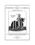 HUMPHREY: The Humphreys Family in America. Volume 1 1883
