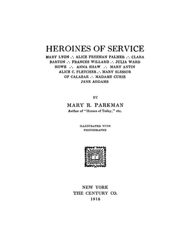 Heroines of Service