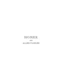 HOMER: Homer and Allied Families, Genealogical and Biographical (Softcover)