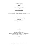 IMBRIE: Genealogy of the Imbrie family of Western Pennsylvania: descendants of James Imbrie, pioneer settler, & his wife Euphamia Smart 1953