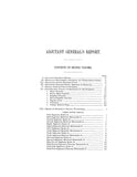 REPORT OF THE ADJUTANT GENERAL OF THE STATE OF INDIANA (Hardcover) 1865-1869