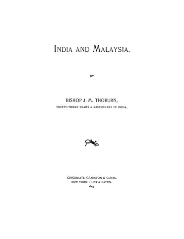 India and Malaysia