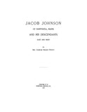 JOHNSON: Jacob Johnson of Harpswell, Maine and his descendants