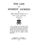 JACKSON: The Life of Andrew Jackson