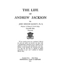 JACKSON: The Life of Andrew Jackson