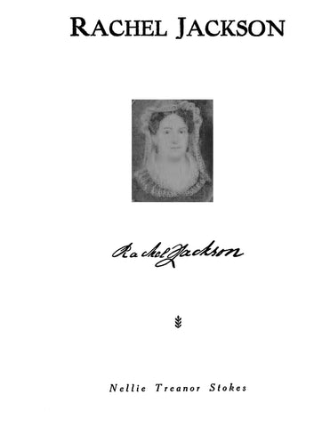 JACKSON: Rachel Jackson (Softcover)