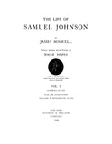 JOHNSON: The Life of Samuel Johnson (1909)