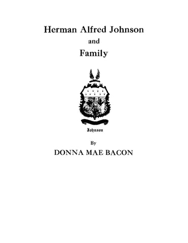 JOHNSON: Herman Alfred Johnson and Family 1972