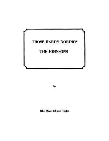 JOHNSON: Those Hardy Nordics, the Johnsons