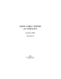 KEENE Family history and genealogy 1923