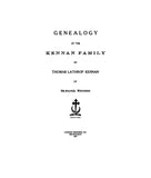 KENNAN: Genealogy of the Kennan family 1907