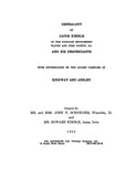 KIMBLE: Genealogy of Jacob Kimble of the Paupack Settlement, Wayne & Pike Co., PA & his descendants (Softcover) 1952