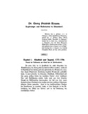 KRAUSS (Written in German): Chronik der Familie Krauss, II Twil, Dr Med Georg Friedrich Krauss, sein Leben und Wirten, mit einem Unhang: Anna Margareta Krauss, geb. Rueffershoeffer (Softcover) 1984