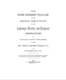 LAWRENCE: Divine covenant fulfilled in the ancestral family history of the Lawrence-Hughes & Eldredge generations of Cape May Co., NJ 1891