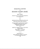 LEGARE: Biographical sketches of the Huguenot Solomon Legaré and of his family, extending down to the fourth generation of his descendants. 1886