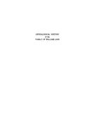LINN: Genealogical history of the family of William Linn, who came from Belfast, Ireland, in 1771