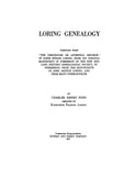 LORING Genealogy 1917