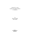 LAMAR: History of the Lamar or Lemar family in America 1941