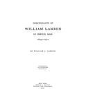 LAMSON: Descendants of William Lamson of Ipswich, MA, 1634-1917