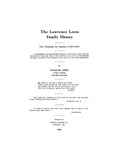 LEESE: The Lawrence Leese family history: two centuries in America (1741-1941) 1941