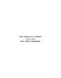 LESLIE: The Leslies of Tarbert, County Kerry, and their forebears 1935