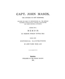 MASON: Capt. John Mason, founder of New Hampshire ...with letters & other hist. documents, with a memoir by C.W. Tuttle. 1887
