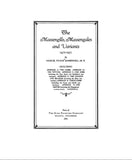 MASSENGILL: The Massengills, Massengales and Variants, 1472-1931. 1931