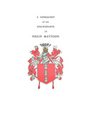 MATTOON: A genealogy of the descendants of Philip Mattoon of Deerfield, MA 1965