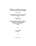 MILLER: History and Genealogy of the Family of Miller, Woods, Harris, Wallace, Maupin, Oldham, Kavanaugh & Brown, & Others. 1906