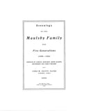 MAULSBY: Genealogy of the Maulsby family for five generations, 1699-1902. 1902