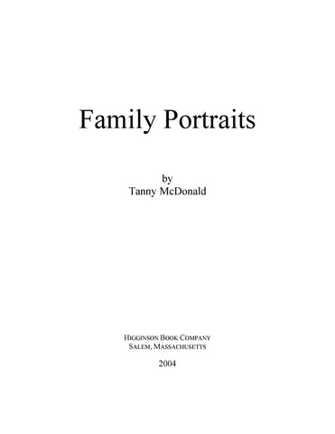 McDONALD Family Portraits 2004