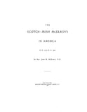 McELROY: Scotch-Irish McElroys in America, a.d. 1717 - a.d. 1900. 1901