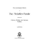 McGAFFEY: Genealogical history of the McGaffey family, including also the Fellows, Ethridge and Sherman families 1904