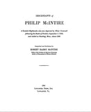 McINTIRE: Descendants of Philip McIntire, a Scottish Highlander 1941