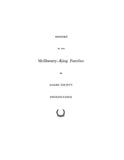 McILHENNY - KING Families of Adams County, Pennsylvania (Softcover) 1919
