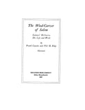 SALEM, MA: The Wood-Carver of Salem. Samuel McIntire His Life and Work. (Illustrated)