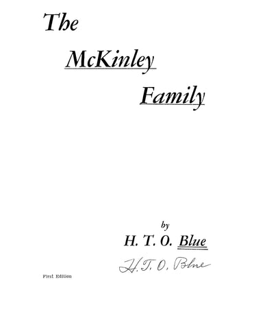 MCKINLEY: The McKinley Family (Softcover)