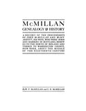 McMILLAN Genealogy & History: Descendants Of John McMillan and Mary Arnott 1908