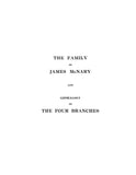 McNARY Family,  With Trees and History 1907