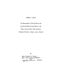 MERCER-LOCKE: The Descendants of William Darius and Louella Elizabeth (Locke) Mercer and what is Known about their Ancestors (Edwards, Fitzallen, Gandy, Locke, Mercer) 1963
