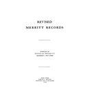 MERRITT: Revised Merritt Record 1916