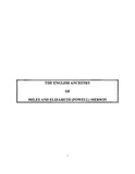 MERWIN: The English Ancestry of Miles and Elizabeth (Powell) Merwin (Softcover) 1995